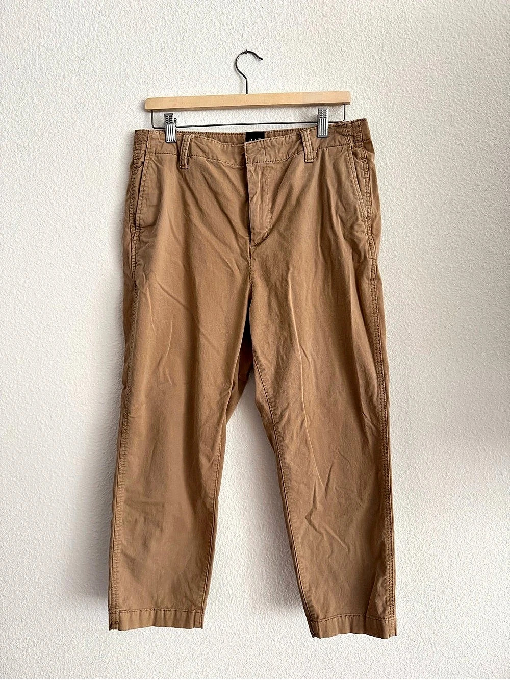Gap Slim Ankle Pant Cotton Brown Size 14